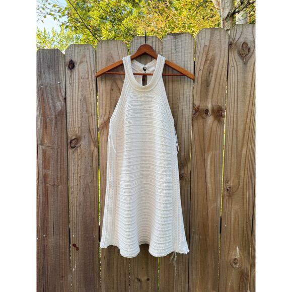 SUNDAY HONEY ORIGINAL — REWORKED COTTON KNIT MINI DRESS - Picture 1 of 9